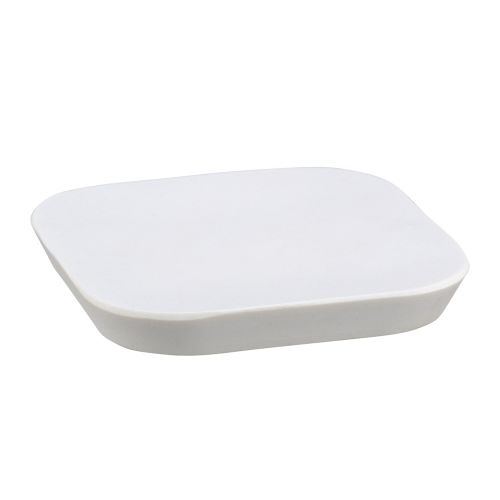 Madison Bath Collection, Recycled Plant Fiber and PLA Soap Dish, White